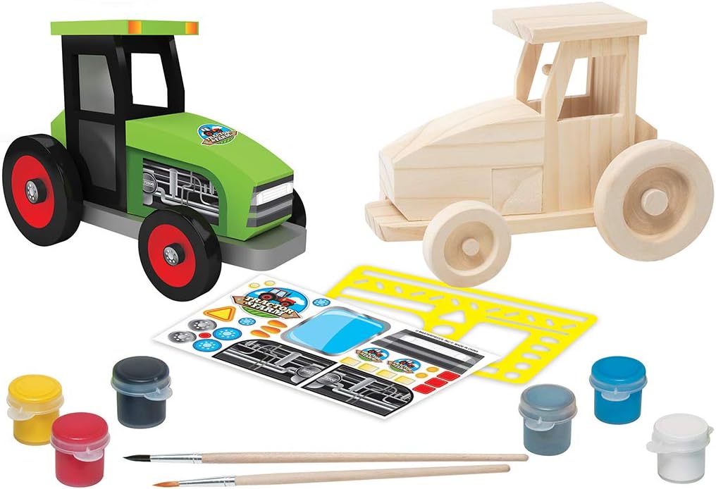 Works of Ahhh... Craft Set - Solar System Mobile Classic Wood Paint Kit
