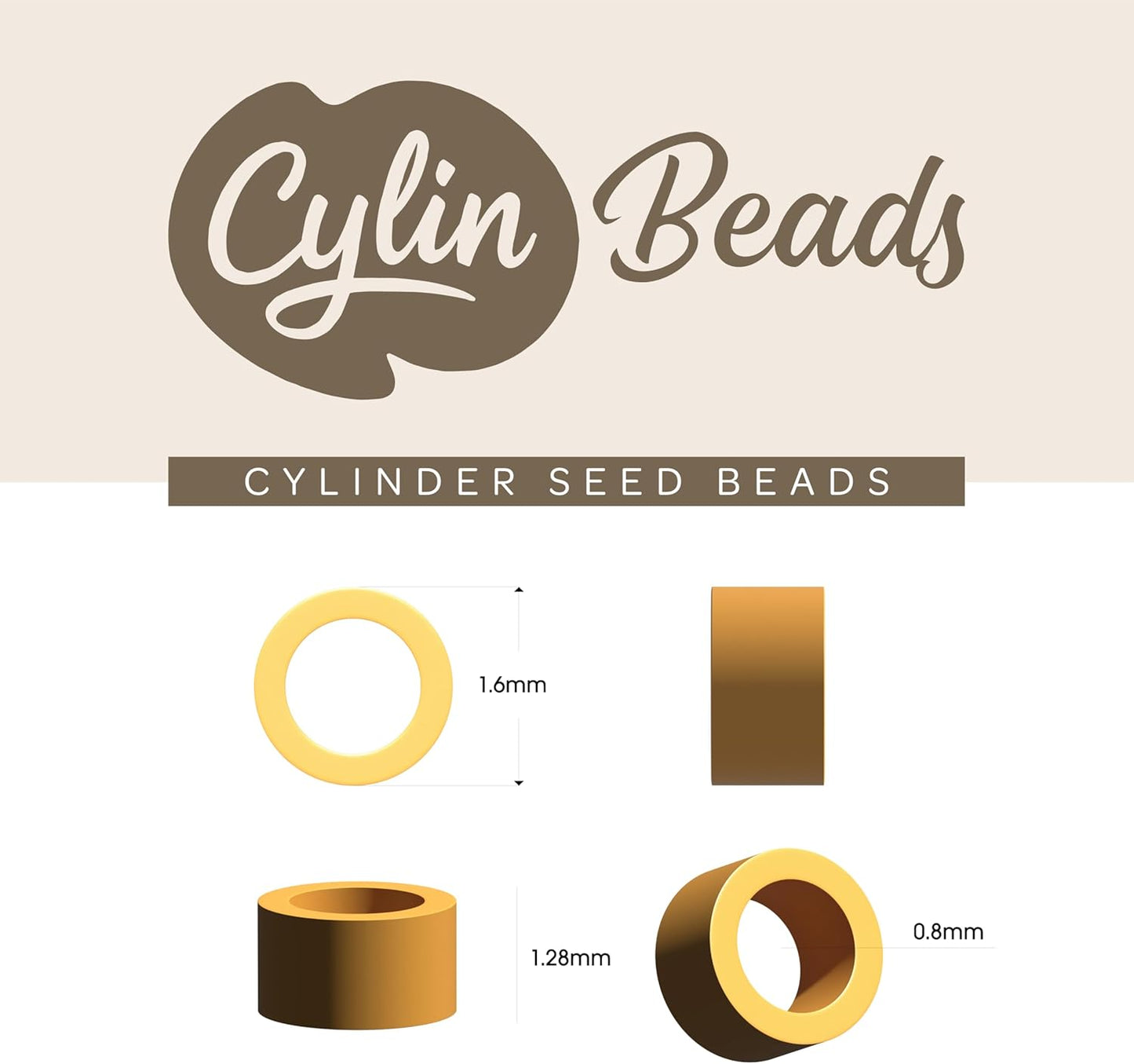 John Bead 25g Cylin Beads Opaque Turquoise Green 11/0 Glass Cylindrical Seed Beads for Jewelry Bracelets Necklaces Earrings Making Embroidery