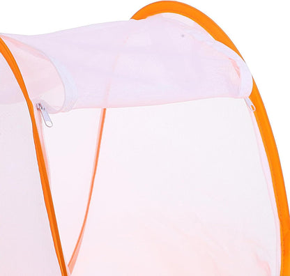 Kids Butterfly Cage - Lightweight Animal Feeder | 33x37cm Zipper Small Butterfly Net Cage, Catching Animal Feeder Educational Toys Growing Breeding House with Zipper for Children Boys Girls