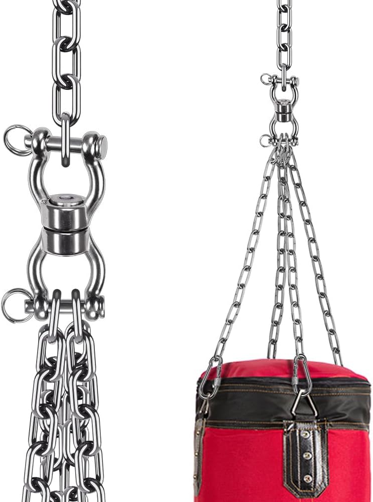 SELEWARE Silent Bearing Swing Swivel, 360° Rotational Device Hanging Accessory with Removeable Buckle for Tree Swing, Hammock Chair, Climbing Rope, Yoga, Kids Swing Swivel 1200LB Capacity, 2 Pack