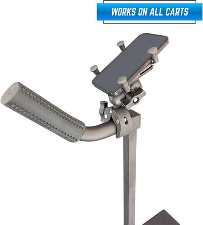 Rogue Iron Disc Golf Cart Phone Mount for Zuca Carts and All Other Disc Golf Carts