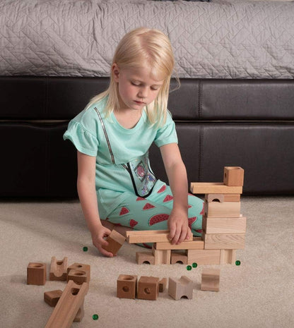 TEDCO Blocks and Marble Run for Children 4+ Years