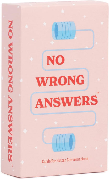 No Wrong Answers Junior - Hilarious Children's Card Game, Conversation Starter - Fun Activity for Family, Parties, Travel, Birthdays, Classroom, Camping, Team Building - Great Gift for Kids