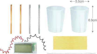 Earth Day Green Science - Paper Making Kit - Recycle and Create Your Own - Paper Making Screen - Green DIY Craft Stem Toys Kit for Kids - Includes Molds, Paints, and Glow-in-the-Dark Features