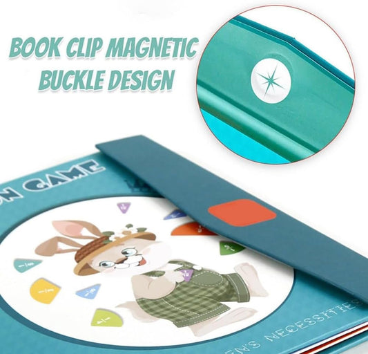 Magnetic Fraction Educational Puzzle, Magnetic Fraction Tiles, Magnetic Rainbow Fraction Tiles Circles, Math Manipulatives for Elementary School (1pc)