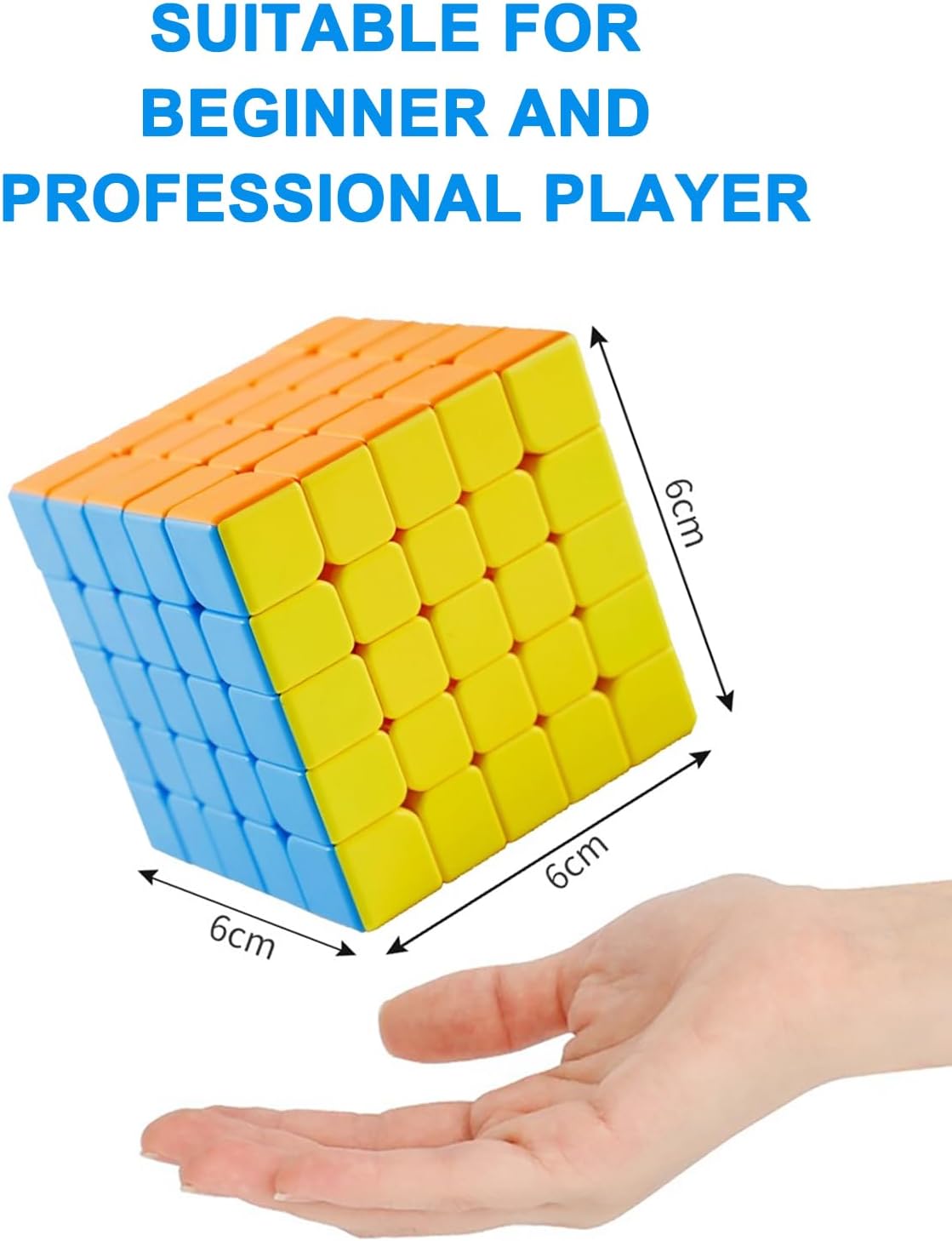 CFMOUR 20 Pack 3x3 Speed Cube Set - Stickerless Magic Cubes Bundle 3x3x3- Fast Turning Birthday Party Easter Valentines Day Gifts Puzzle Game Brain Toy for Kids and Adult