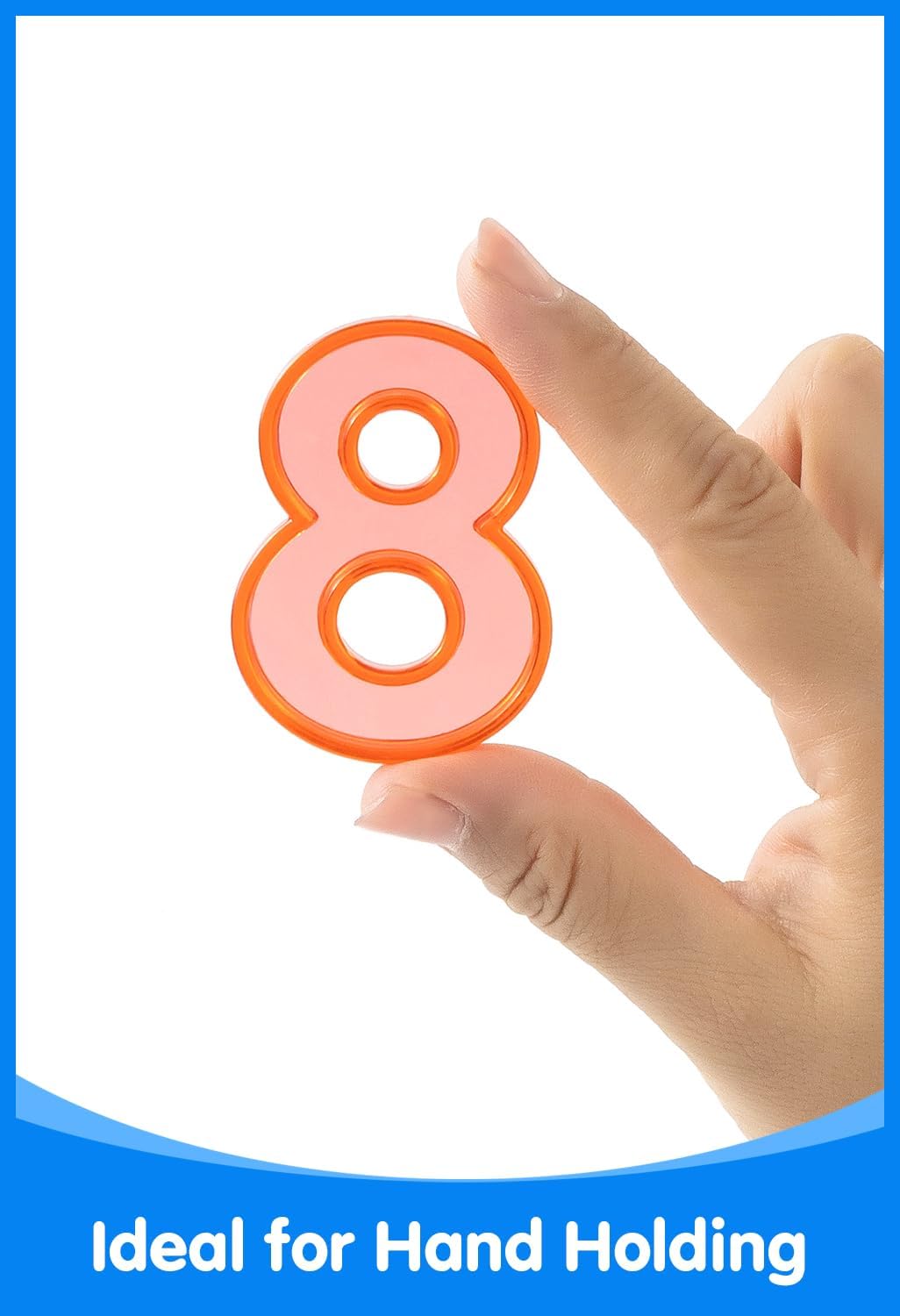 78 Pcs Translucent Lowercase Letters - Plastic Alphabet Letters - Light Table Play and Early Learning Manipulatives