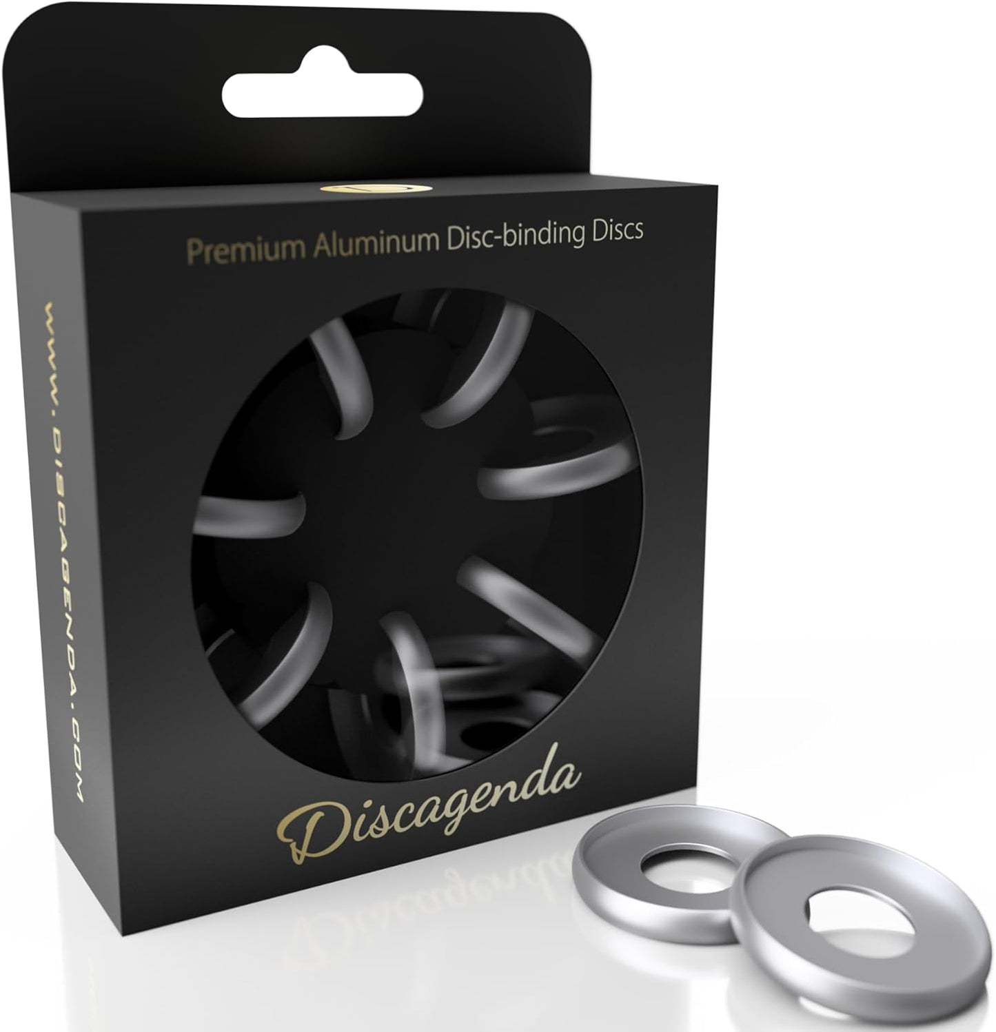 Discagenda Discbound Discs (Gold, 9 Piece 1.65in)