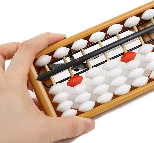 Weiye Plastic Abacus Arithmetic Soroban Kid's Calculating Tool 13/17 Digits