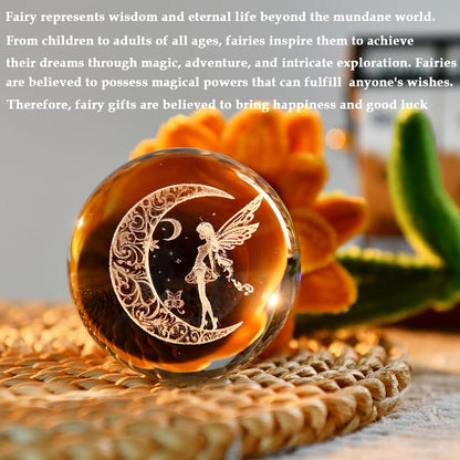 3D Solar System Crystal Ball Space Lover Model Themed Gifts 3D Planets Glass Ball 60mm Decorative Sphere Decor Astronomy Birthday Gift
