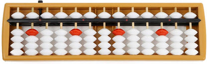Weiye Plastic Abacus Arithmetic Soroban Kid's Calculating Tool 13/17 Digits