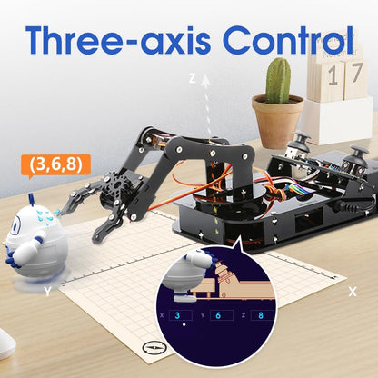 ACEBOTT Robotics for Kids Ages 12-16，Bionic Biped Robot Kit for Arduino ESP32, STEM Science Kits, Cool Engineering Building Toys, Science Coding Kit for 12+ Boys Girls Teens and Adults Unique Gifts
