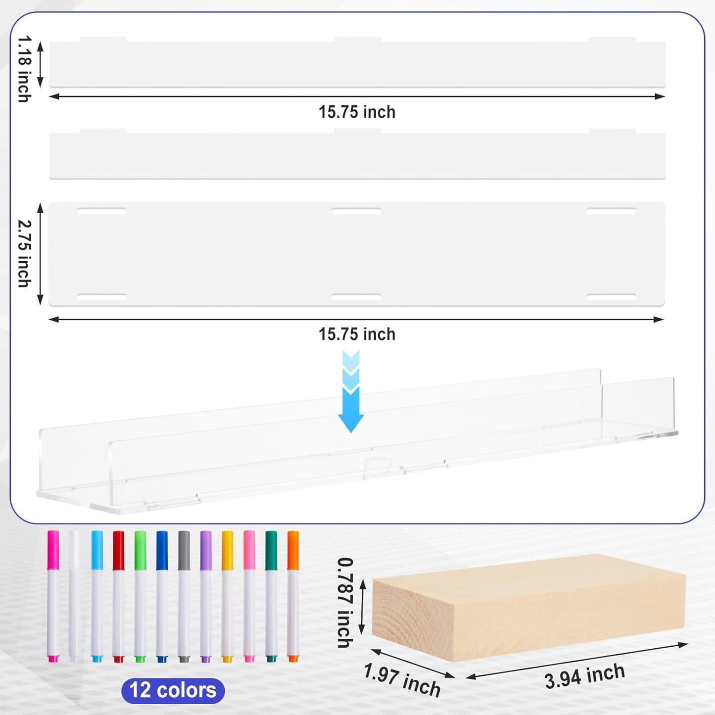 Sabary Magnetic Levitation Train Kit Magnets Science Discovery Kit Includes Monopolar Magnetic Tape Track Board Wood Block for Science Experiments