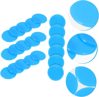 BESPORTBLE Solid Color Bingo Chips Game Counters for Math Teaching Board Games Bingo Accessories