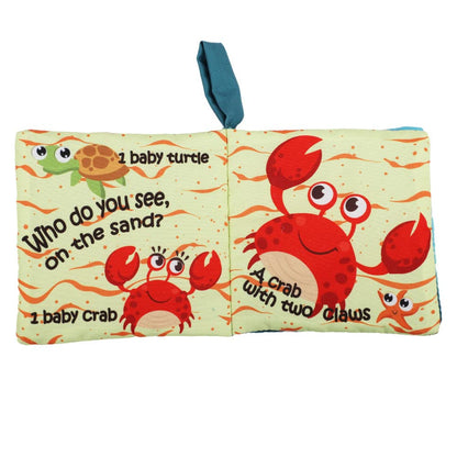Baby Books Toys Gifts, Touch and Feel Cloth Crinkle Books for Babies,Infant Toddler Baby 0-3-6-12-18 Months,Early Learning Toys 6 to 12 Months 1-2 Years Old, Easter Shower Gift for Boys Girls,4 PCS