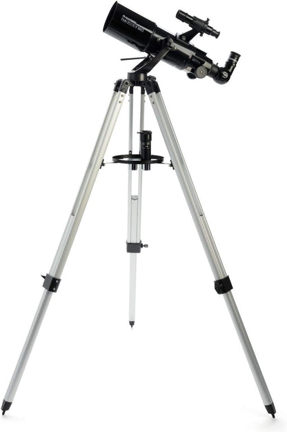 Celestron - PowerSeeker 50AZ Telescope - Manual Alt-Azimuth Telescope for Beginners - Compact and Portable - Bonus Astronomy Software Package - 50mm Aperture