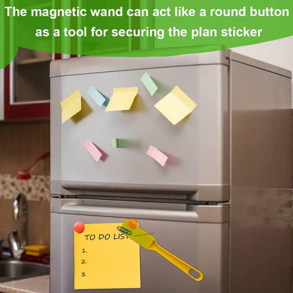 Magnetic Bingo Wand with Metal Ringed Chips for Counting School/Game Chips Plastic Markers Education STEM Tool for Students