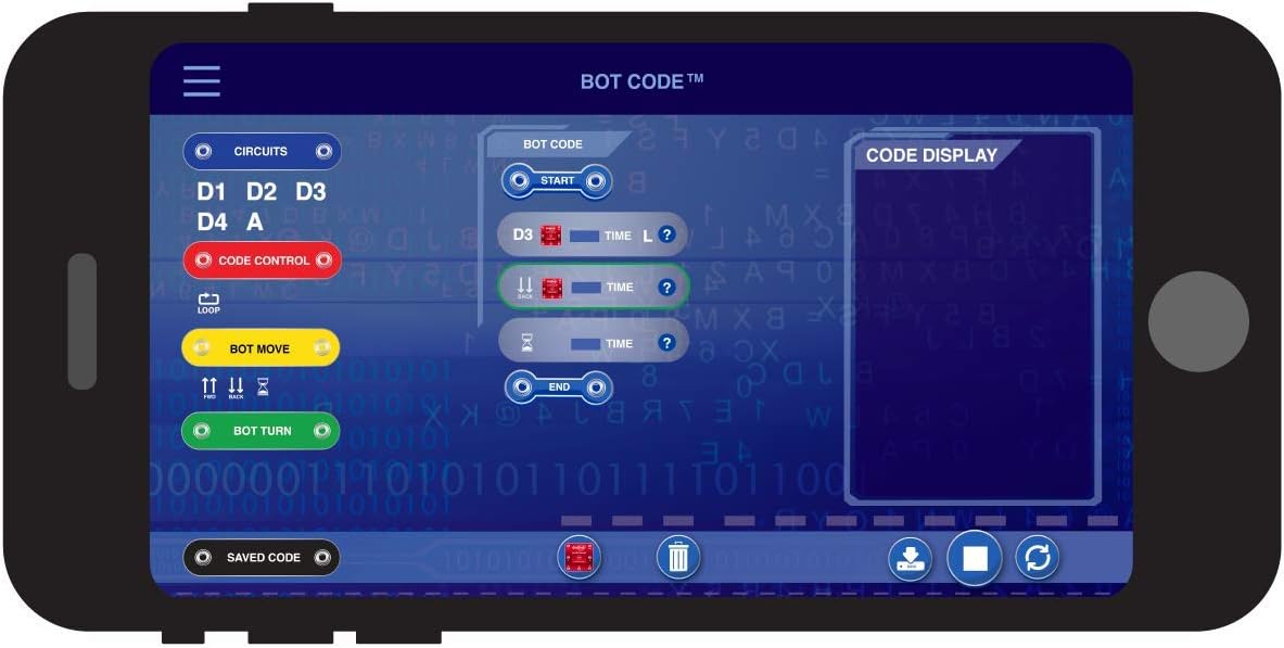 Snap Circuits Elenco Discover Coding Toy for Kids Ages 8 and Up