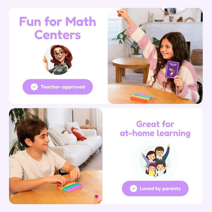 The Fidget Game 179 Multiplication Flash Cards Game Set All Facts 0-12 for Kids in 2nd, 3rd and 4th Grade Classroom or Homeschool - Math Skills and Practice