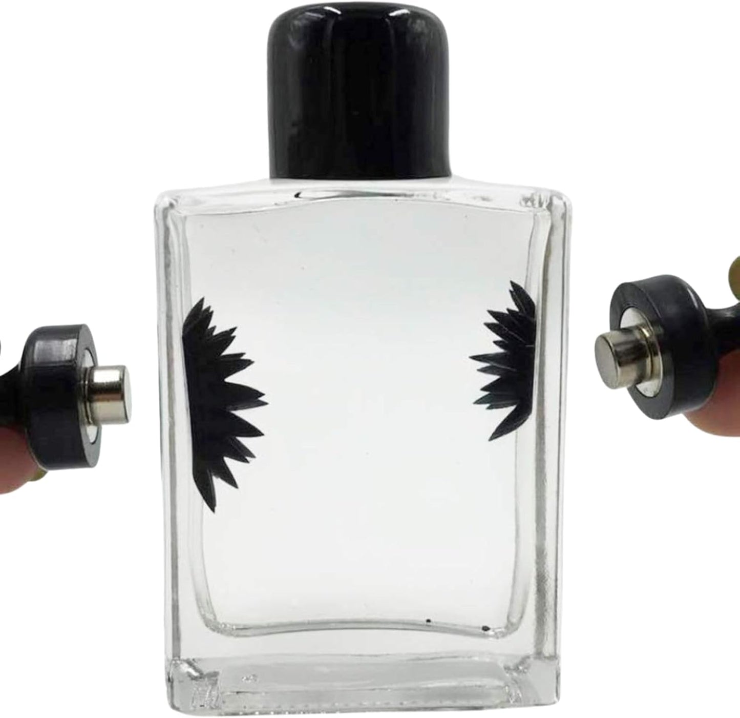 Magnetic Ferrofluid Science Education Kit – Liquid Dynamics Visualizer for STEM Demonstration – Includes 2ml Sealed Ferrofluid Bottle and Precision Neodymium Magnets