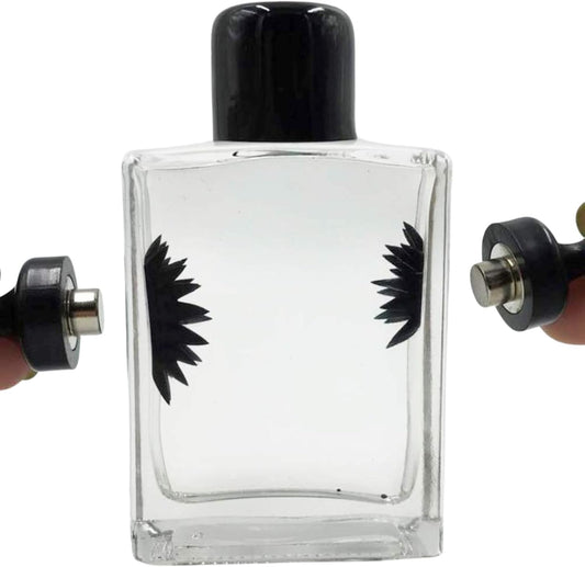 Magnetic Ferrofluid Science Education Kit – Liquid Dynamics Visualizer for STEM Demonstration – Includes 2ml Sealed Ferrofluid Bottle and Precision Neodymium Magnets