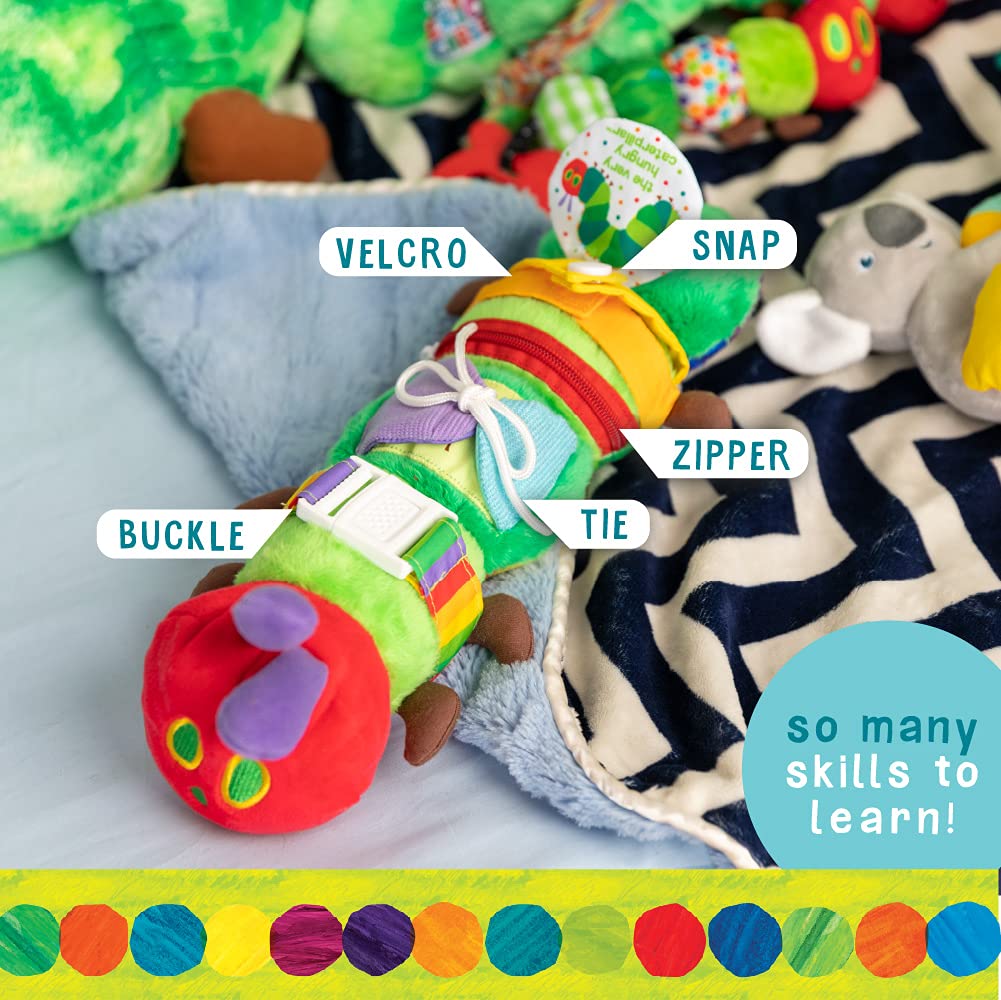 KIDS PREFERRED World of Eric Carle The Very Hungry Caterpillar Learn to Dress Activity Toy Small