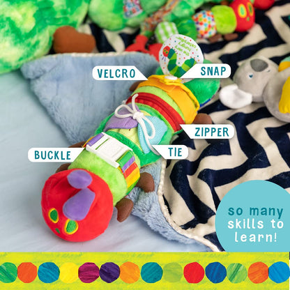 KIDS PREFERRED World of Eric Carle The Very Hungry Caterpillar Learn to Dress Activity Toy Small