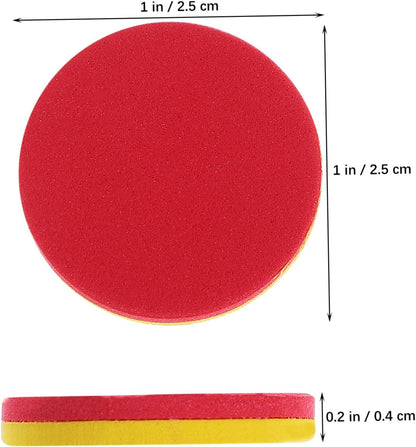 BESPORTBLE 2sets Discs Math Learning Counters Math Addition Math Counters Counting Blocks for Counting Blocks for Math Tokens Color Counting Chips 100pcs*2