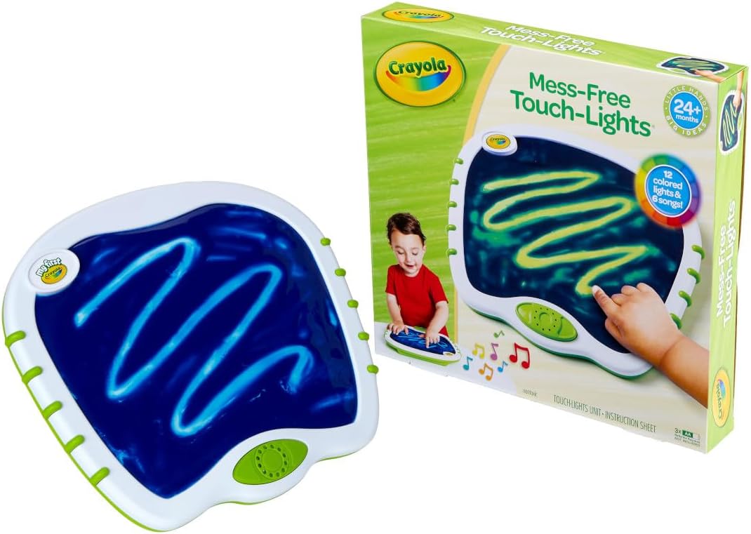 Crayola 2-in-1 Doodle Board for Toddlers, Squishy & Erasable Drawing Tablet, Educational Toddler Toy, Travel Activity, Sketching Pad, Gift for Kids