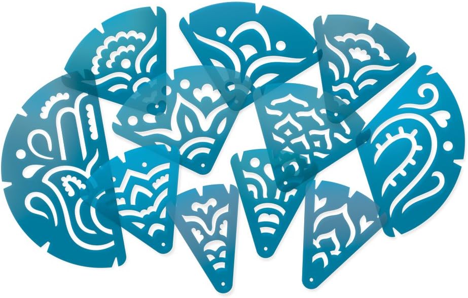 Mandala Fraction Stencils