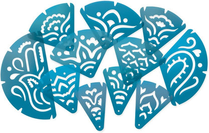 Mandala Fraction Stencils