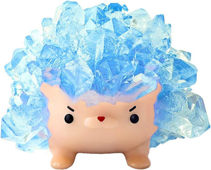 Crystal Growing Toys for Kids - Vibrant Colorful Crystal Hedgehog to Grow,Science Experiments Learning and Education for Kids STEM Gifts for Boys & Girls 8 Years + (Moss Green)