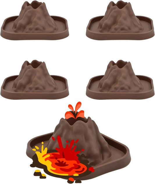 5 Pcs Volcano Science Kit - DIY Demonstration Model & Fairy Garden Decoration