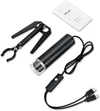 USB Digital Microscope Compatible with iOS and Android Devices (Not for Any PC), 50x-1600x Magnification, 1920x1440P HD Portable Microscope Camera for Adults, Children, Students