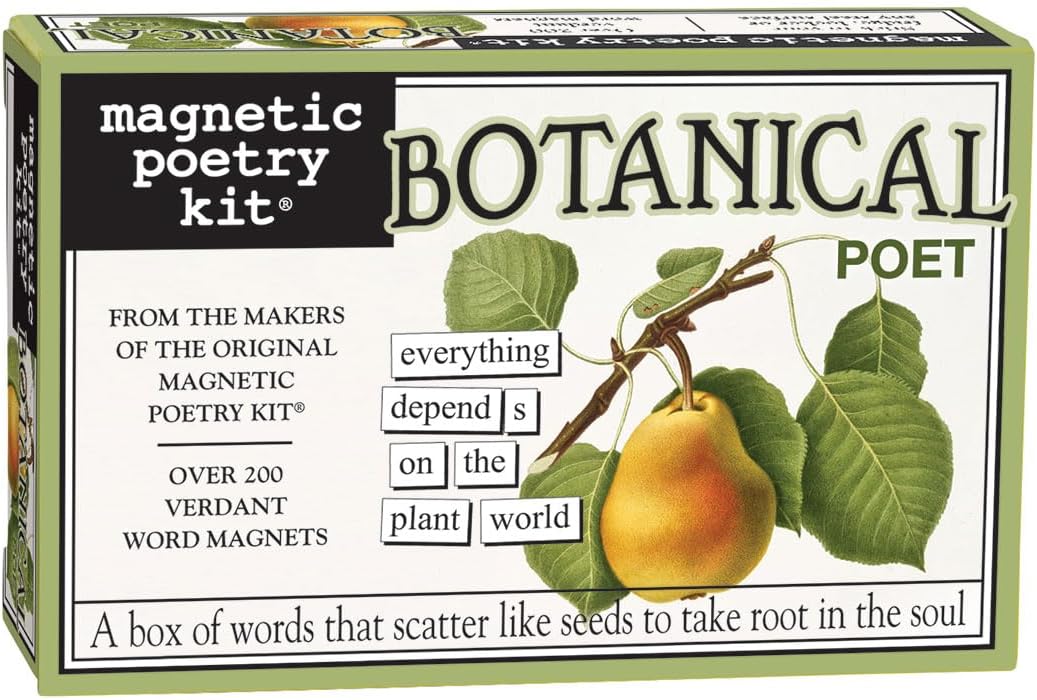 Magnetic Poetry Mushroom Poet Word Magnet Kit