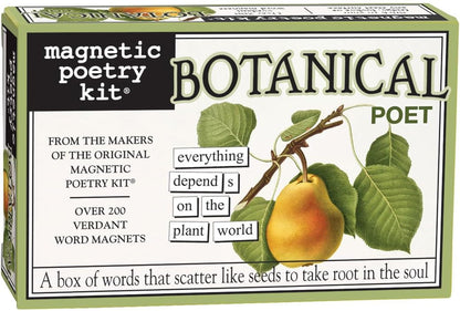 Magnetic Poetry Mushroom Poet Word Magnet Kit