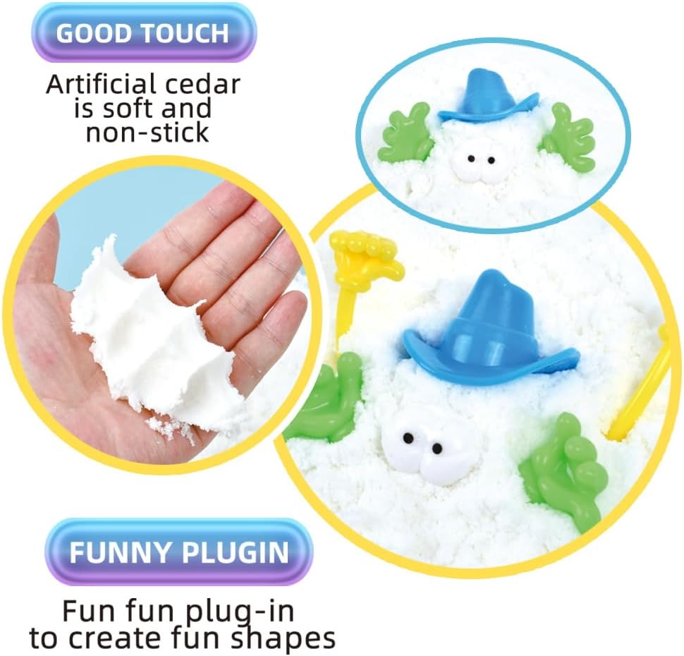 Clay Space Sand Toys Puzzle Education Kid's Toys-Birthday Christmas Boys and Girls Summer Toys for Toddler Ages 3 4 5 6 7 8