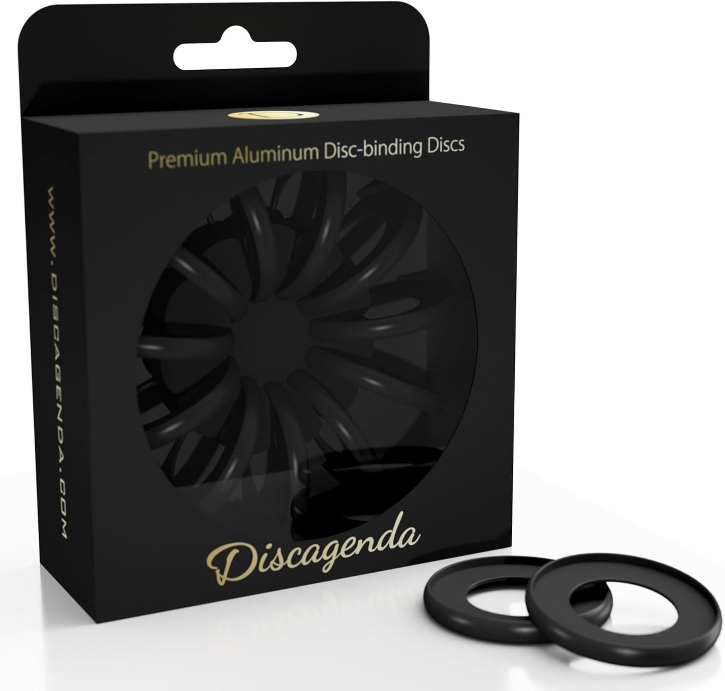 Discagenda Discbound Discs (Gold, 9 Piece 1.65in)
