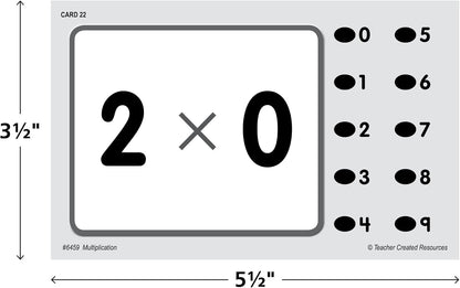 Teacher Created Resources Power Pen Learning Cards: Multiplication (6459)