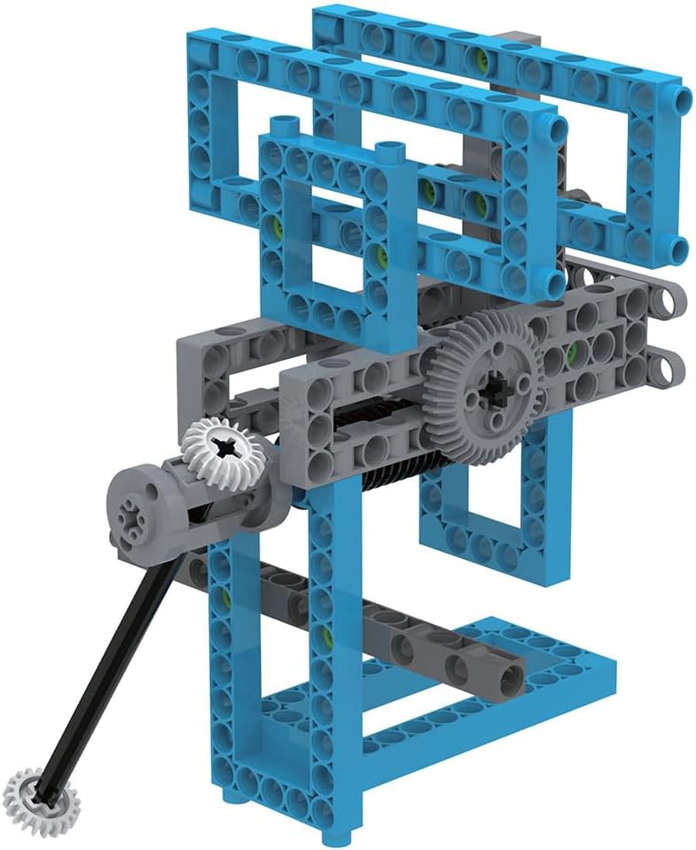 Thames & Kosmos Simple Machines Science Experiment & Model Building Kit, Introduction to Mechanical Physics, Build 26 Models to Investigate The 6 Classic Simple Machines