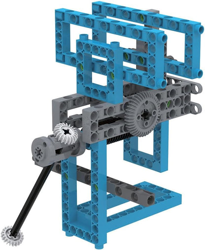 Thames & Kosmos Simple Machines Science Experiment & Model Building Kit, Introduction to Mechanical Physics, Build 26 Models to Investigate The 6 Classic Simple Machines