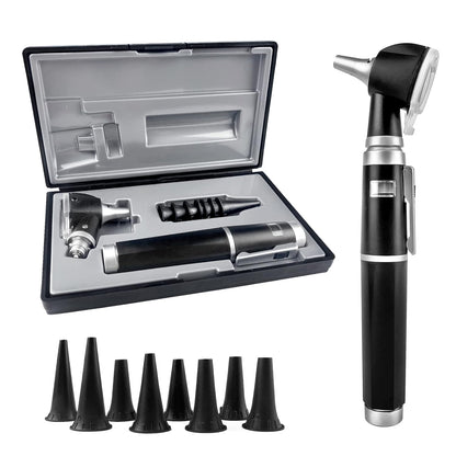 Scian Otoscope - Ear Scope with Light, Ear Infection Detector and Pocket Ear Checker Kit with 3X Magnify Lens, Suitable for Kids, Adults, Doctors, Pets(Pink)
