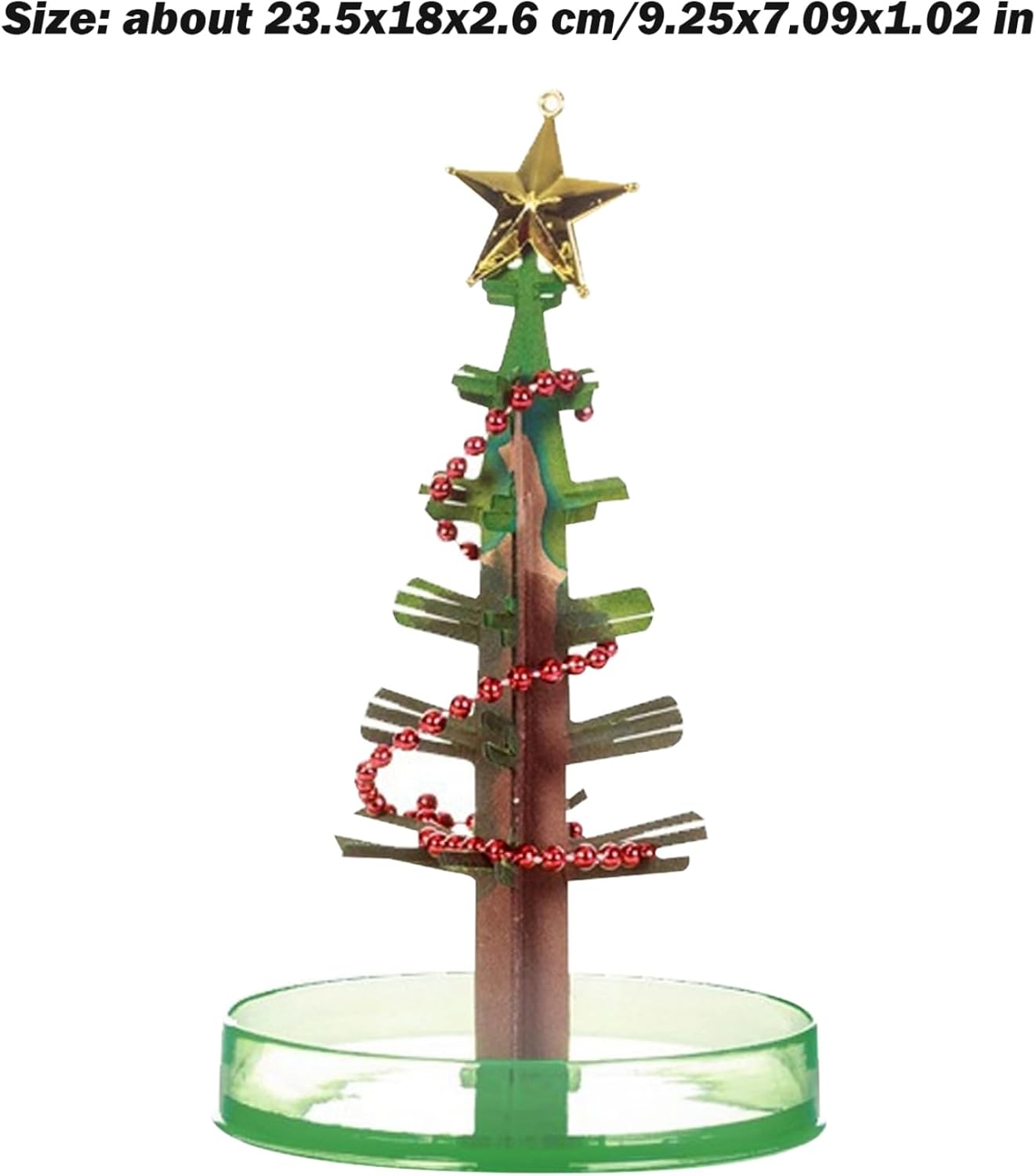 Crystal Growing Kit|Crystal Growing Kit, Mini Flower Tree Cherry Blossom Paper Trees Toys Desk Decor for Kids on Birthday, Christmas Style 2