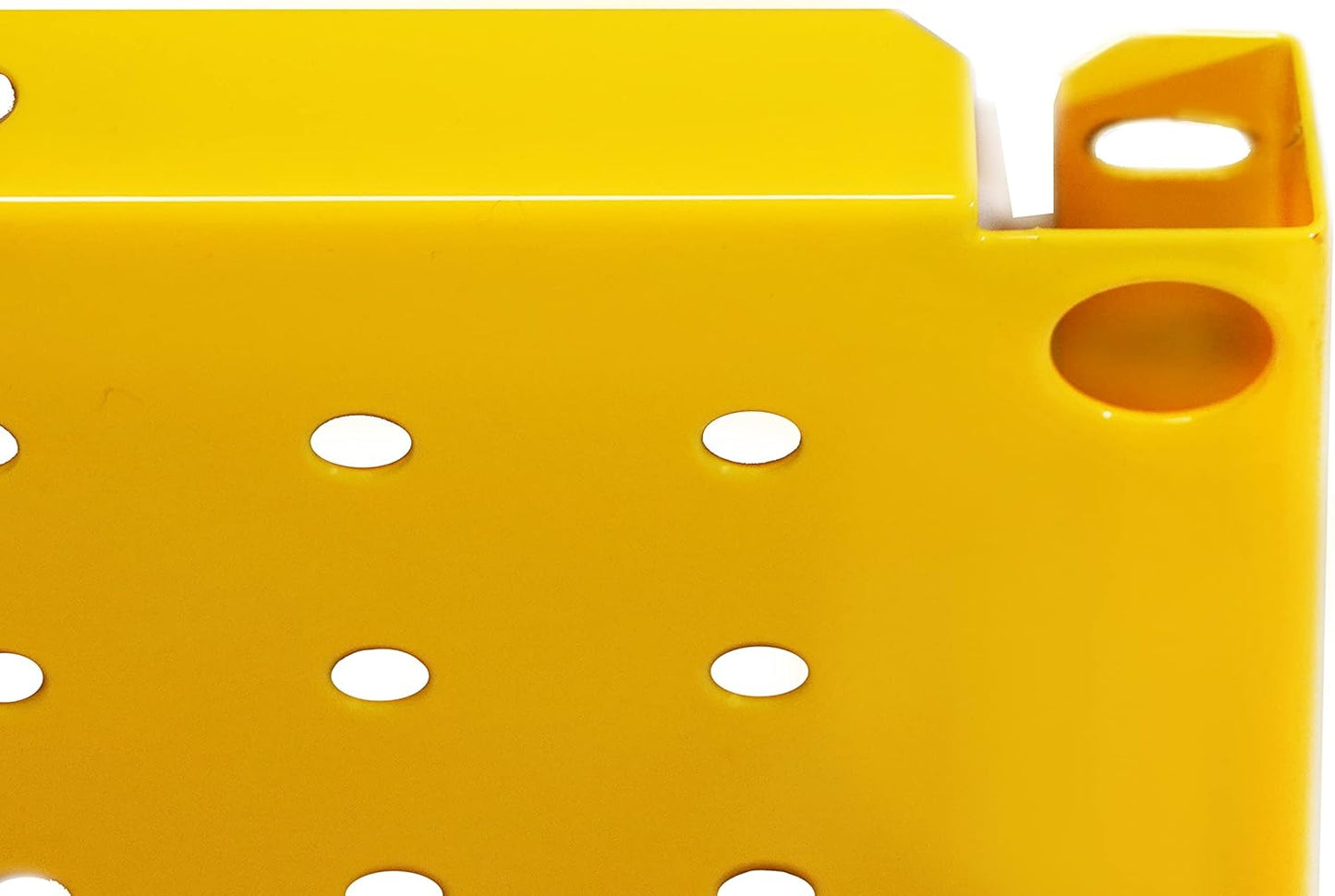 Metal Pegboard 12-Inch Tall x 16-Inch Wide Heavy Duty Wall Organizer for Home Garage Tool Storage 4pcs Green