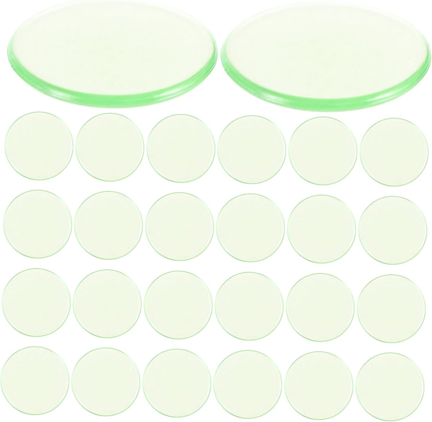100pcs Plastic Bingo Chips Counting Tokens for Bingo Games and Math Learning Smooth Game Accessories for Family Fun and Parties