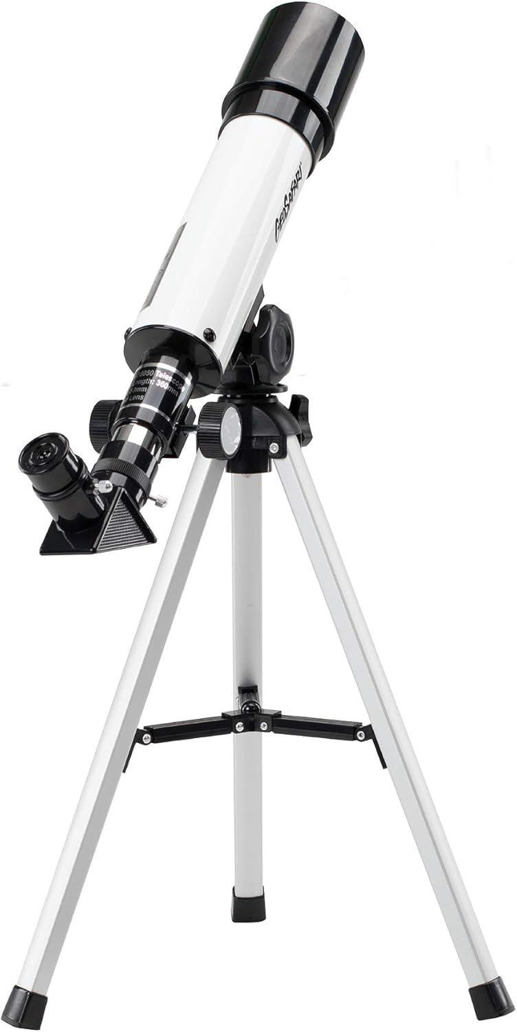 Educational Insights GeoSafari Starview Telescope - Kids Telescope for Beginners, Beginner Astronomy Telescopes, Stargazing & Viewing Planets, Home or Classroom Set, Space & STEM Gifts for Ages 7+