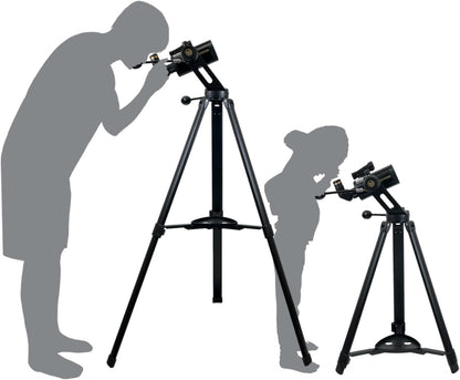 SpectrumOI Telescope for Adults and Kids, 70mm Maksutov Telescope for Adults Astronomy, Telescope for Kids 8-12 Telescopio for Astronomical Exploration and Kids' Fascination with Astronomy,AZ Mount
