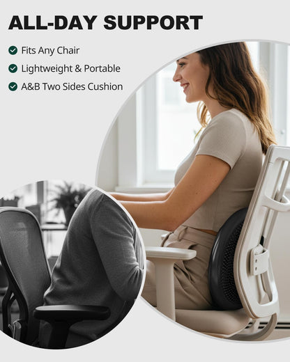 Trideer Wobble Cushion Core Balance Disc, Flexible Seating for Classroom Elementary, Wiggle Seat for Sensory Kids, Balance Pad with Inflation Pump