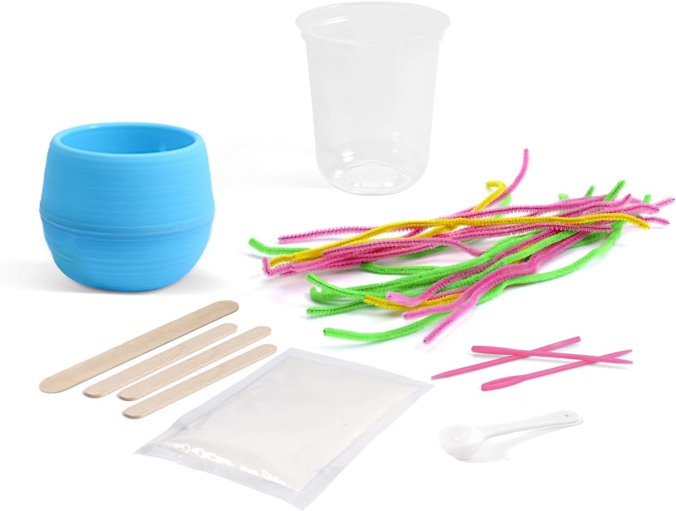 Crystal Flower Growing Kit - Crafts for Girls Ages 6-8 - Create Flowers Crystals Science Experiment Kit - STEM Educational Toys Gifts for 6+