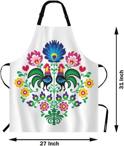 WONDERTIFY Science Education Sketch Apron,Laboratory Chemistry Book Equation Loupe Beaker Flask Glass Bib Apron with Adjustable Neck for Men Women,Suitable for Kitchen Cooking Chef Grill Bistro Apron